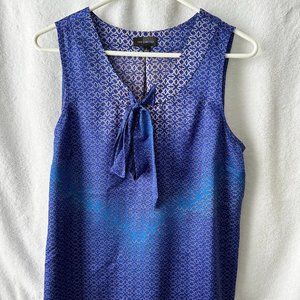Satiny shimmer top